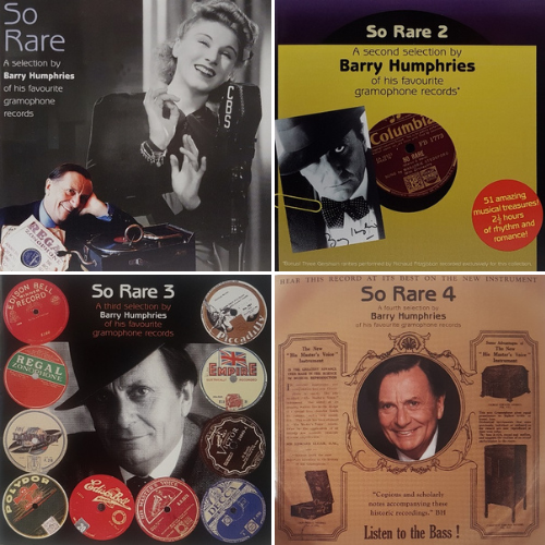 31.05.2024
Barry Humphries Presents "So Rare"